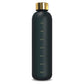 MOTIVATIONAL WATER BOTTLE - BLACK & GOLD